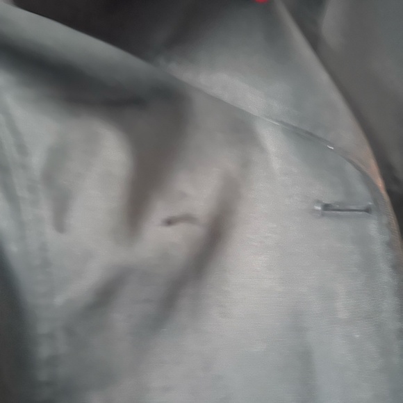 Loriana by Osley Black Trench Coat Women's Size 42 - Picture 6 of 6